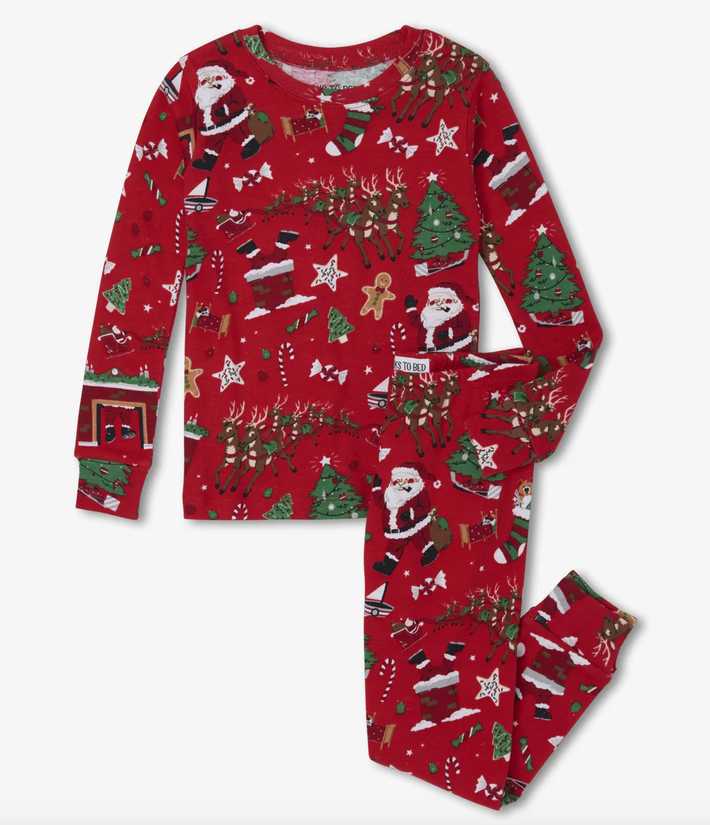 Books to Bed- Twas the Night before Christmas Set