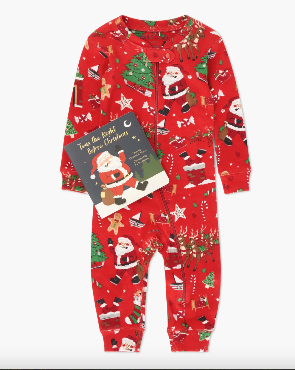 Books to Bed- Twas the Night before Christmas Set