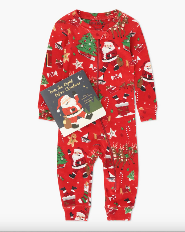 Books to Bed- Twas the Night before Christmas Set