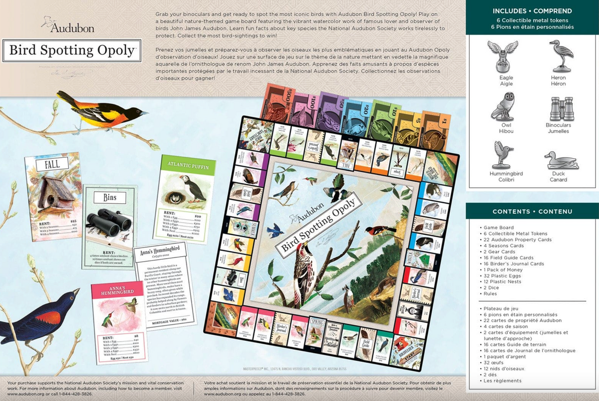 Audubon Bird Spotting-Opoly