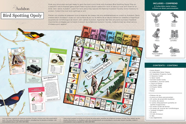 Audubon Bird Spotting-Opoly