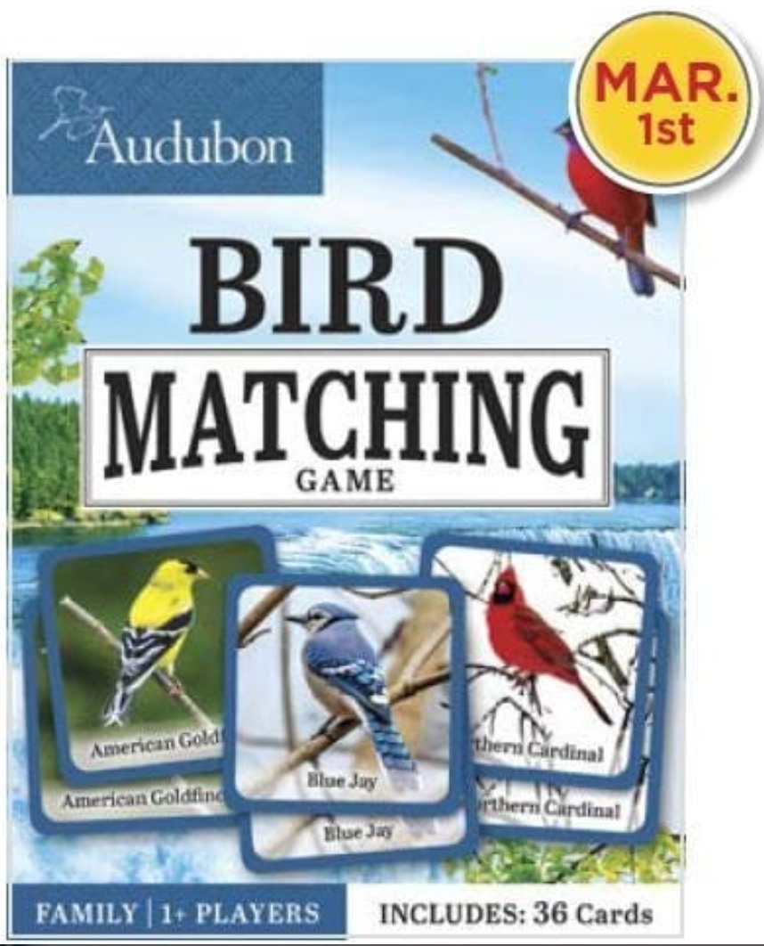 Audubon Matching Card Game
