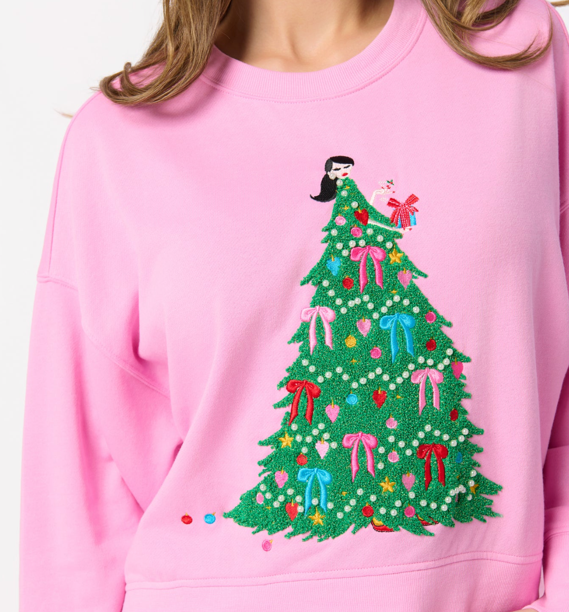 Christmas Tree Lady Sweatshirt