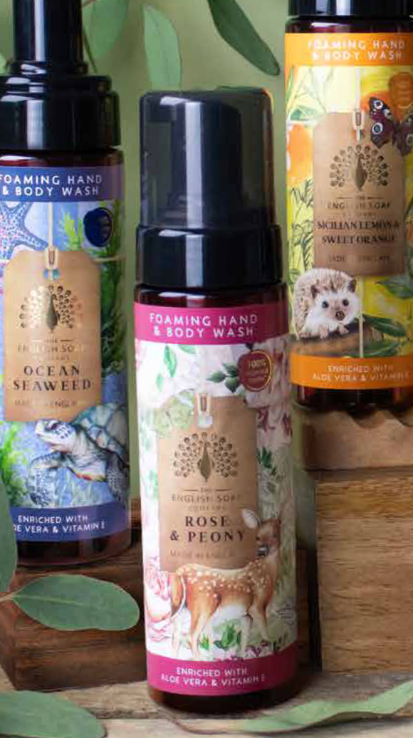 Rose & Peony Foaming Hand & Body Wash