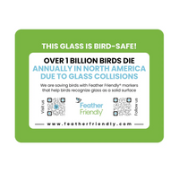 Feather Friendly Bird Collision Pattern Tape