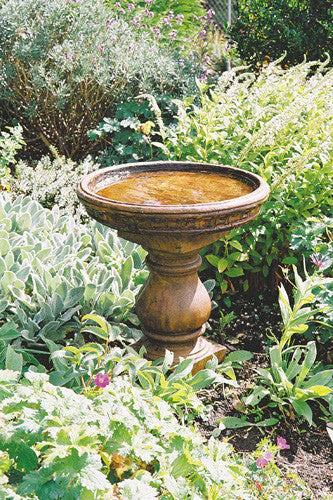 CastArt Studios- Turned Pedestal Birdbath