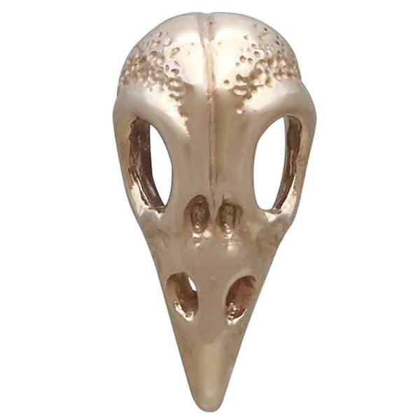 Raven Skull Post Earrings