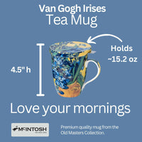 McIntosh Van Gogh Irises Tea Mug