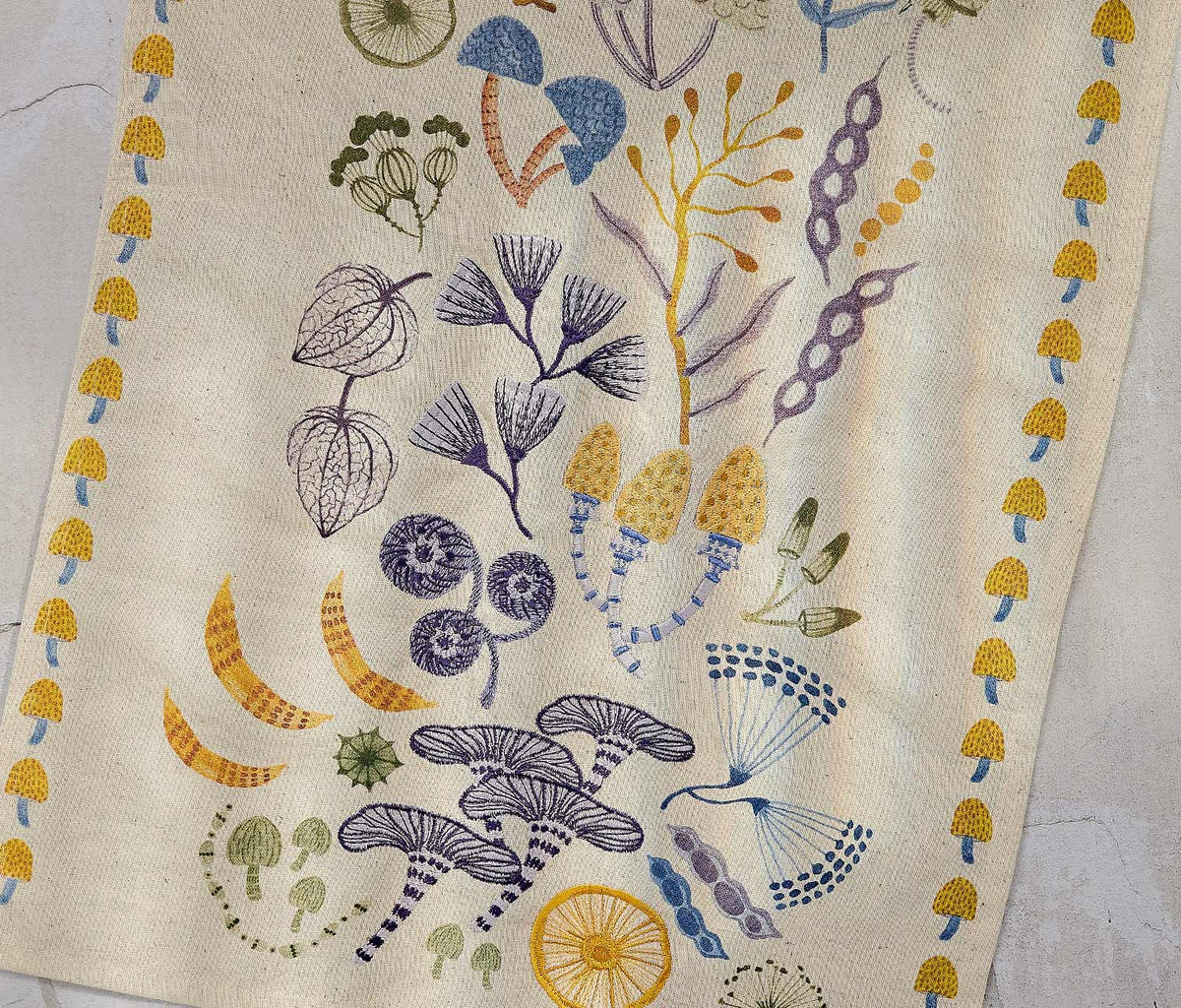Wildgrove Embroidered Dishtowel