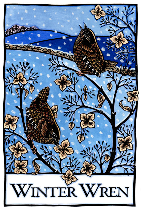 Winter Wren Card