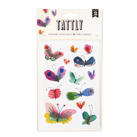 Tattly - Butterfly Frenzy Tattoo Sheets