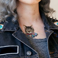 Tattly - Punk Cat Tattoo Pair
