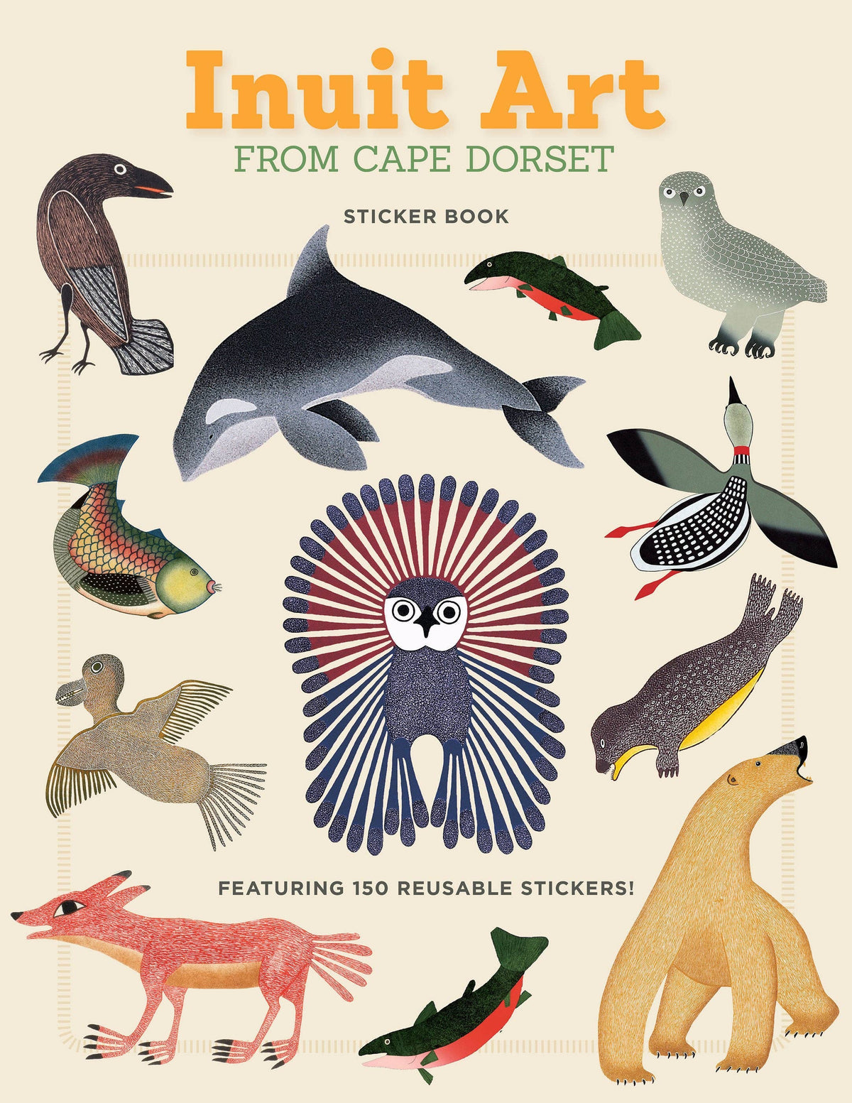 Inuit Art Sticker Book
