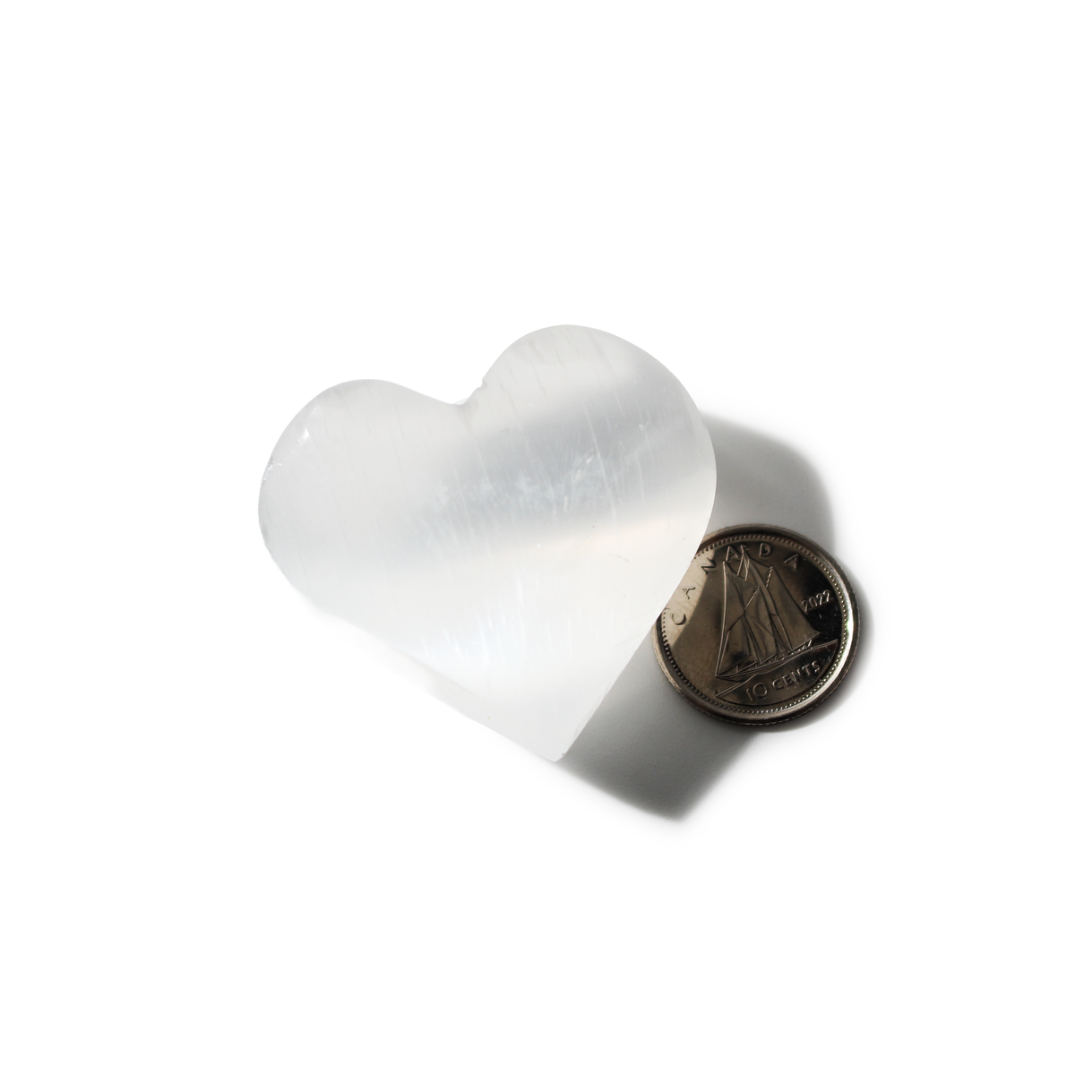 Selenite Hearts