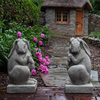 Campania Newport Rabbit Statues