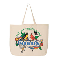 Bird Friends Tote Bag