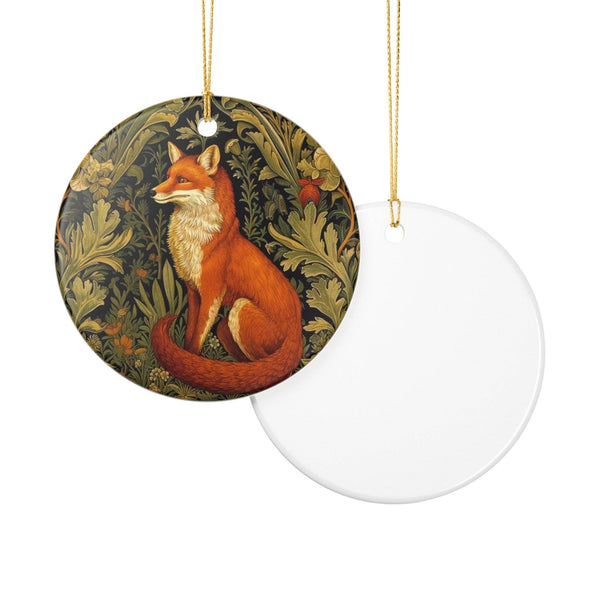 Fox Ceramic Ornament