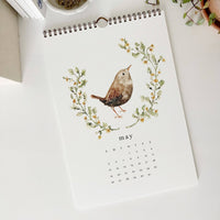 emily lex studio - 2024 birds & branches wall calendar