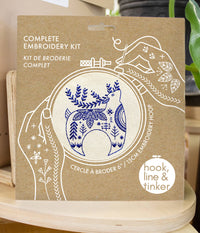 Hook, Line & Tinker - Hygge Reindeer Embroidery Kit