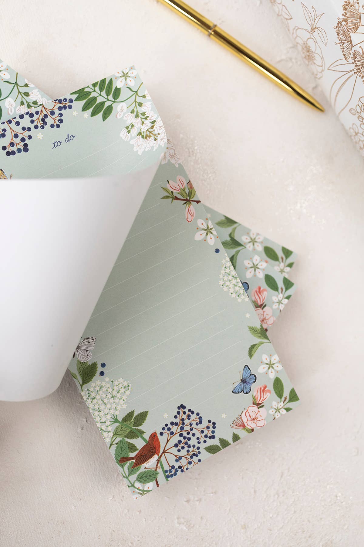Botanica Paper Co. - FLOWERING TREES | To Do Notepad