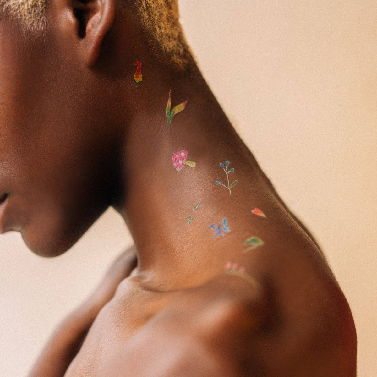 Tattly - Tiny Imaginary Garden Tattoo Tin