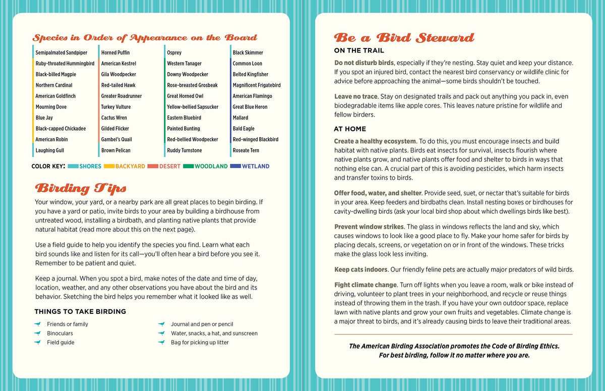 Charley Harper's Spot the Birds Board Game