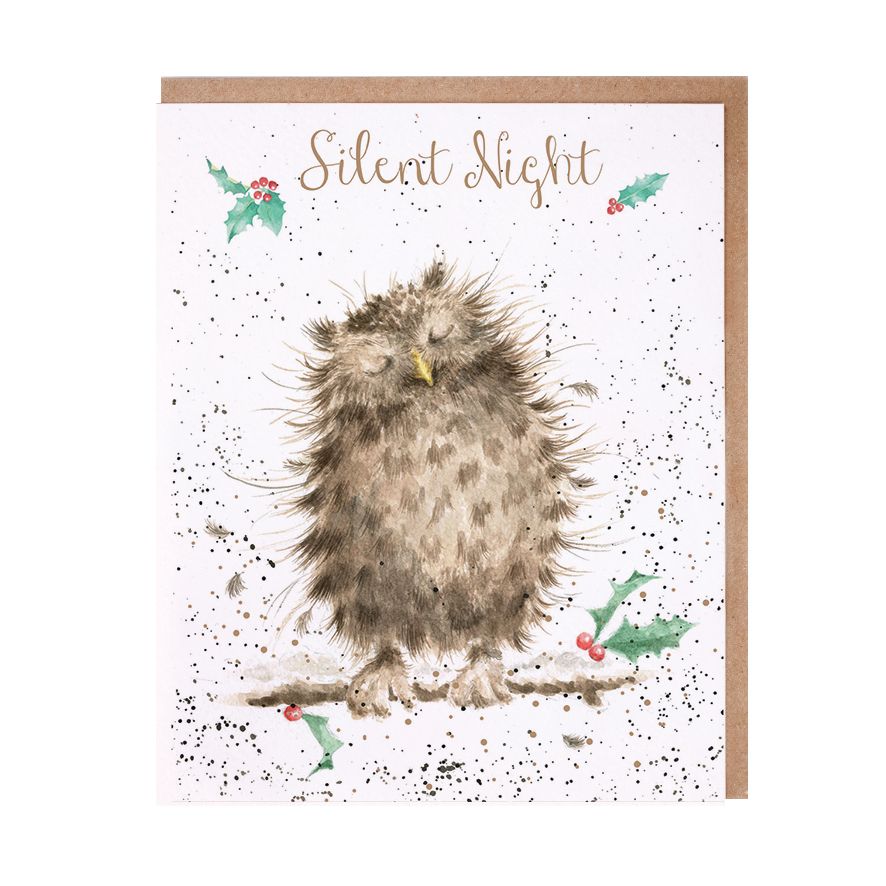 Wrendale Silent Night Card