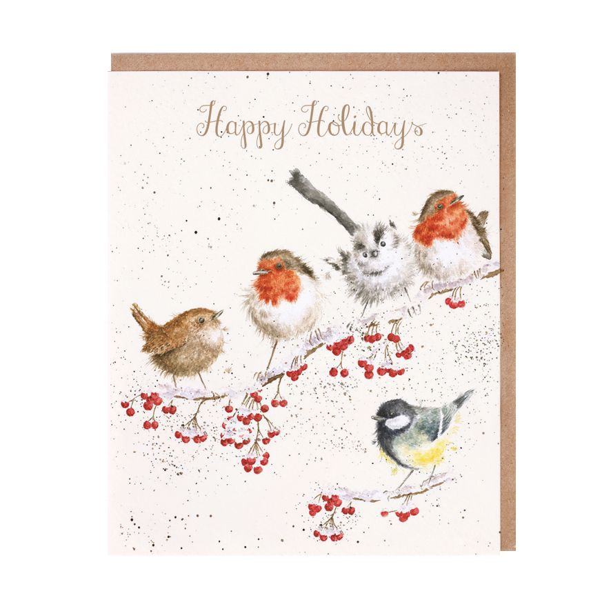 Wrendale One Snowy Day Card