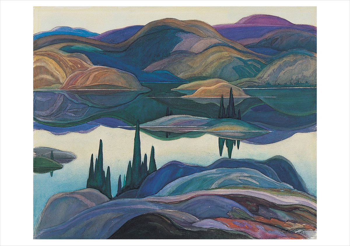 Franklin Carmichael: Mirror Lake Notecard