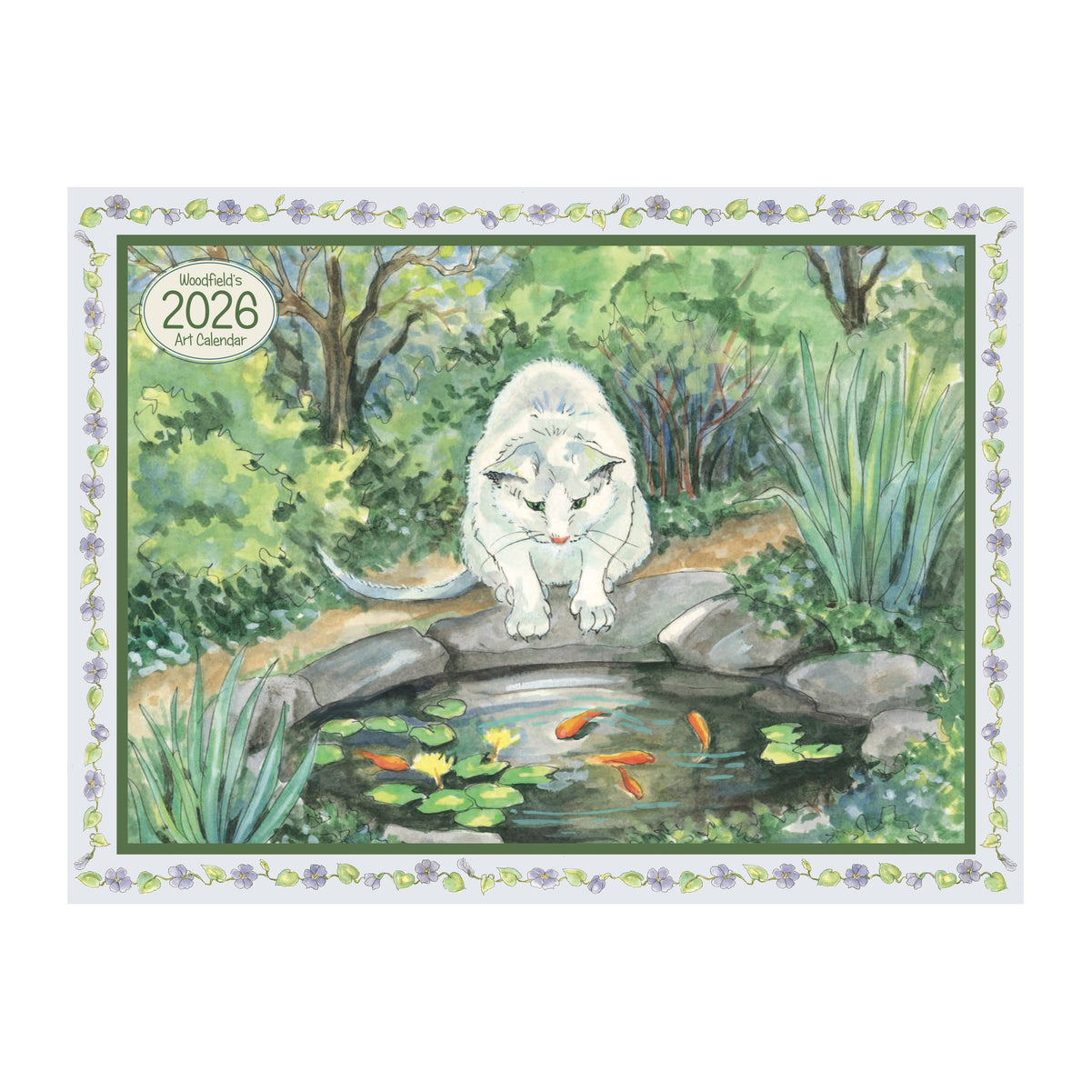 Woodfield Press - 12-Month Wall Calendar (2026)