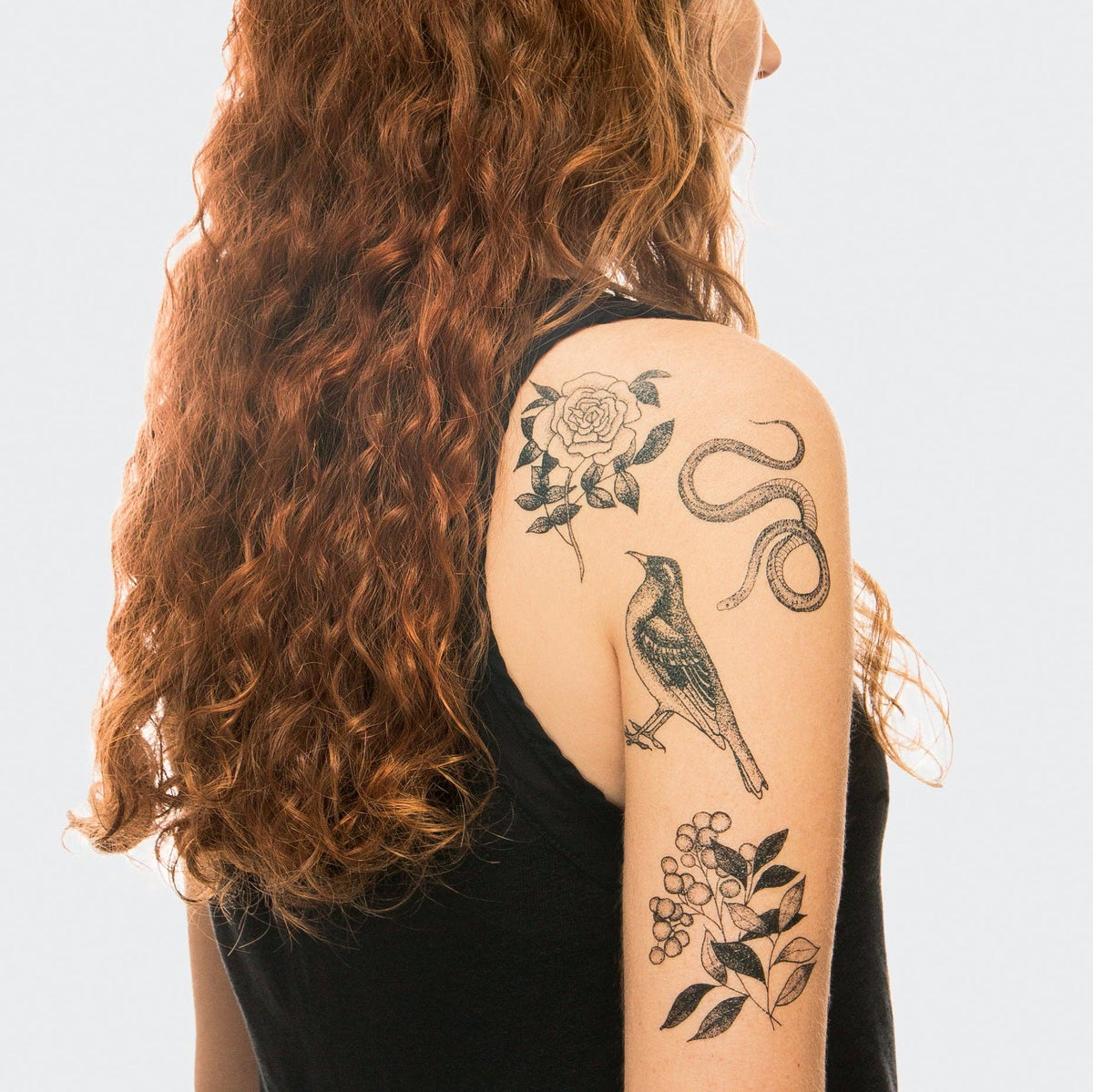 Tattly - Flora and Fauna Tattoo Set