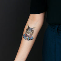 Tattly - Punk Cat Tattoo Pair