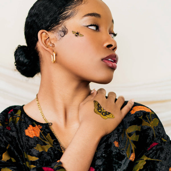 Tattly - Winged Duo Pair MTL