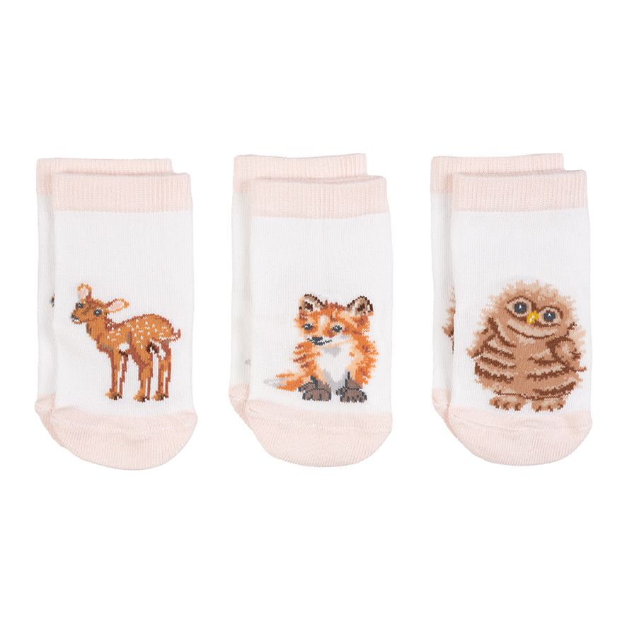 Wrendale Little Forest Baby Socks