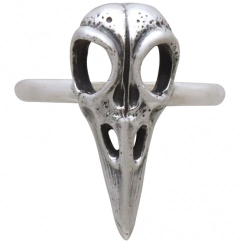 Raven Skull Ring