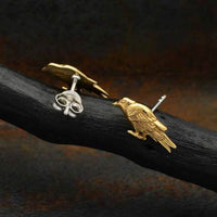 Raven Post Earrings