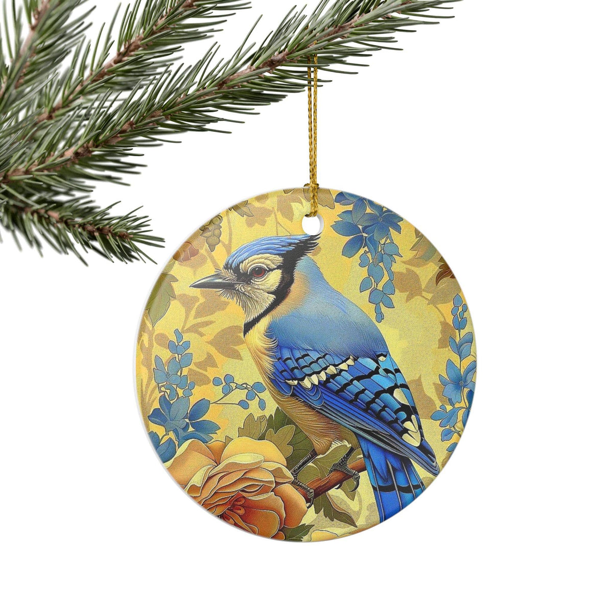 Blue Jay Ornament