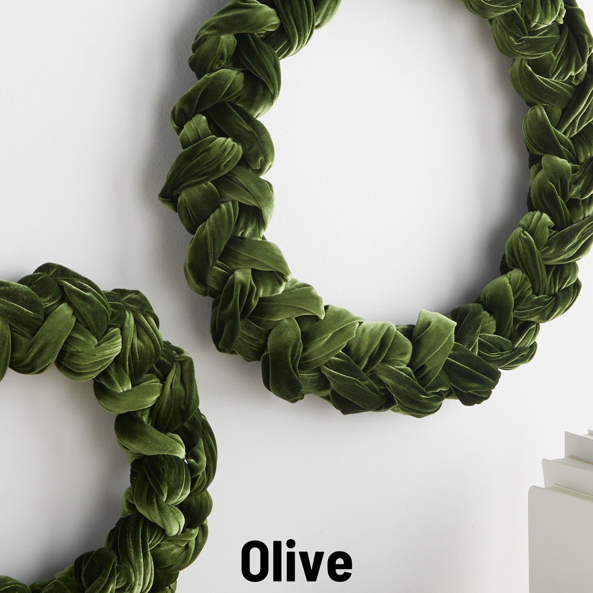 Woven Velvet Wreaths
