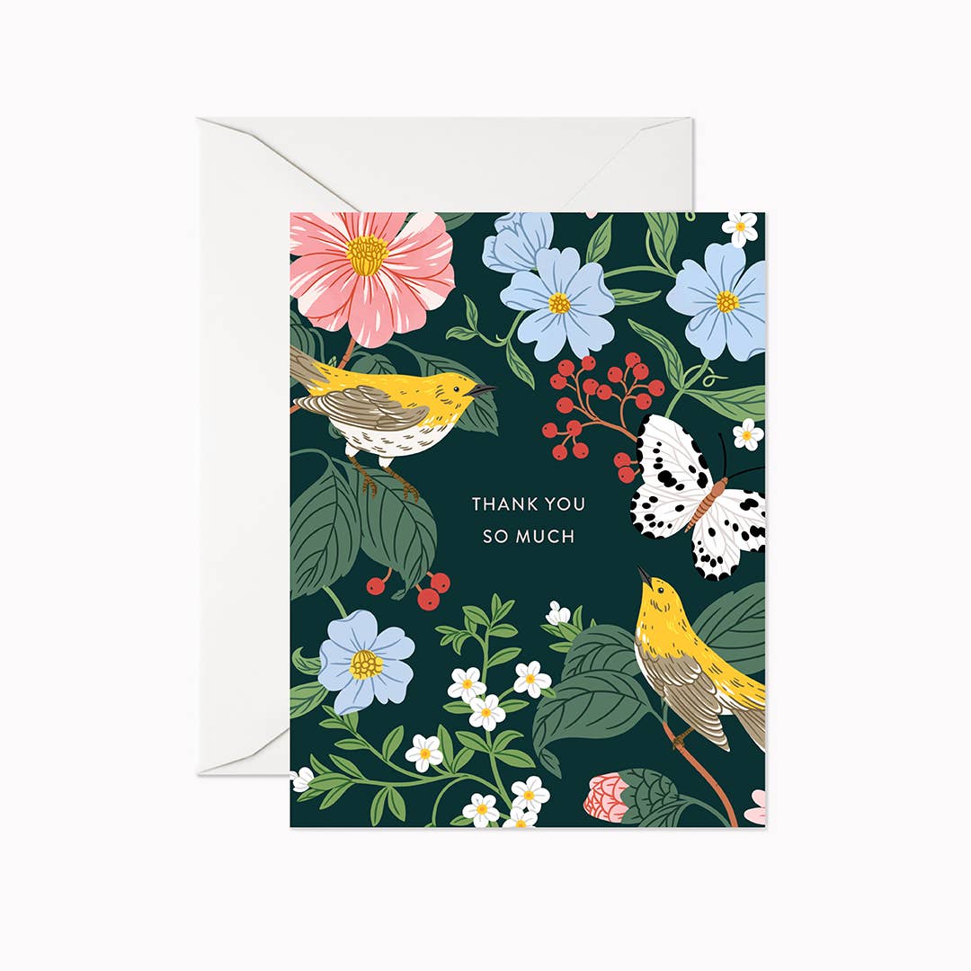 Linden Paper Co. | Thank You Warblers Greeting Card