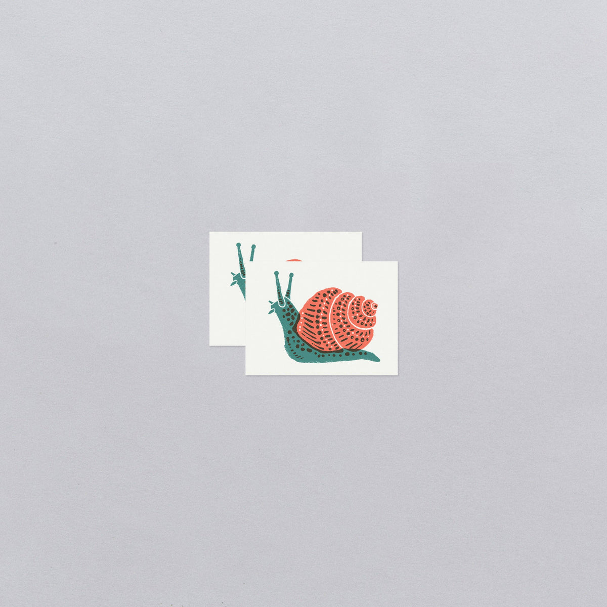Tattly - Snail Tattoo Pair