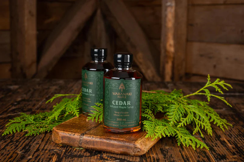Wabanaki Maple Syrup -Cedar Infused