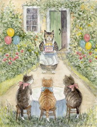 Kittens' Birthday Notecard
