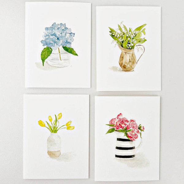 emily lex studio - flower notecards set