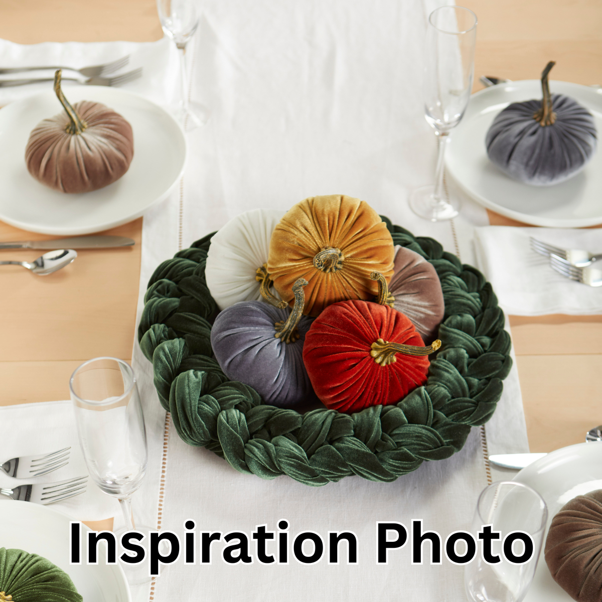 Woven Velvet Wreaths