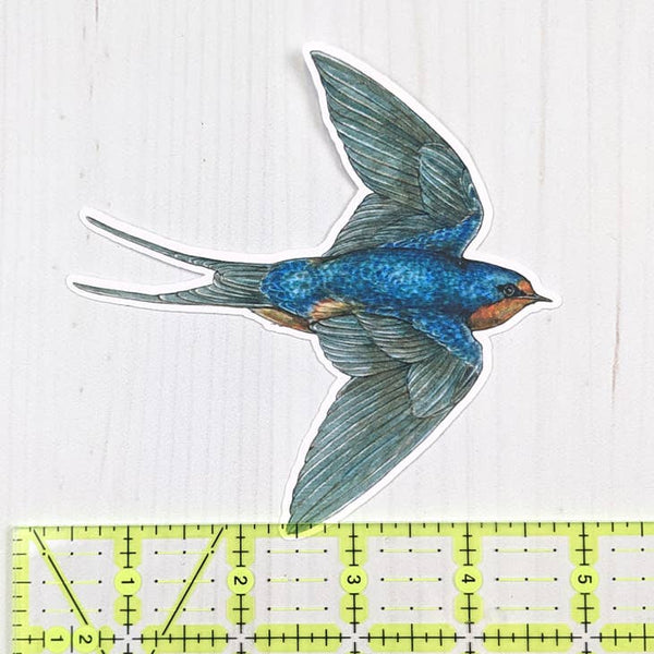 Barn Swallow Matte Vinyl Sticker