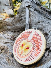 Hook, Line & Tinker - Barn Owl Embroidery Kit