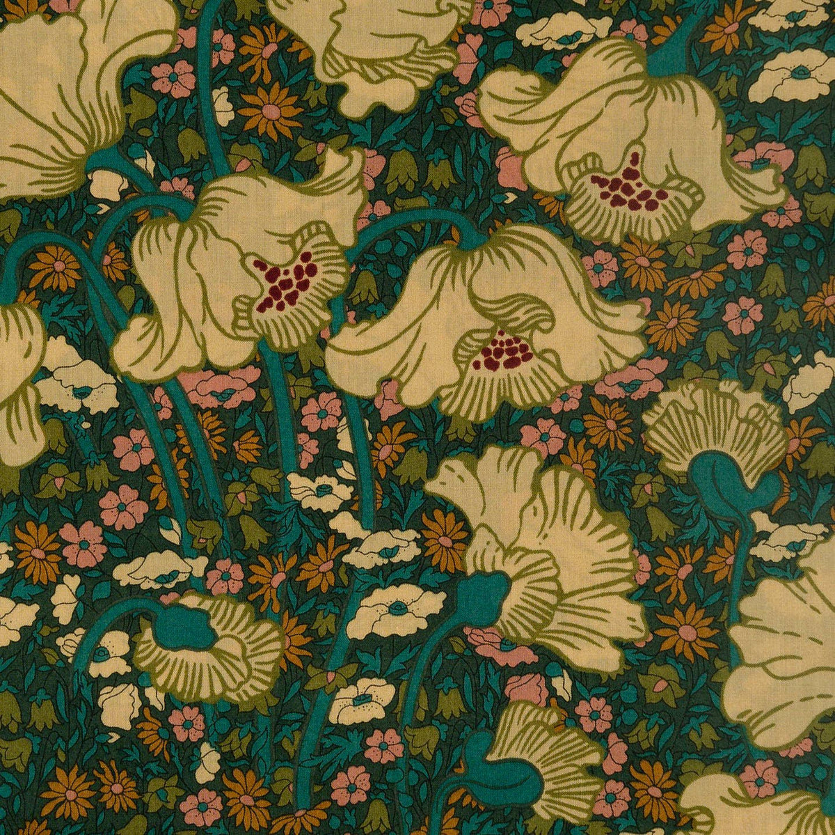 Pomp & Ceremony - Liberty London Clementine Poppy Tie