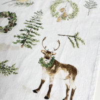 emily lex studio - Evergreen christmas tea towel