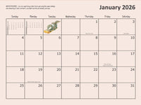 Woodfield Press - 12-Month Wall Calendar (2026)