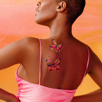 Tattly - Fluttering Colors Tattoo Set